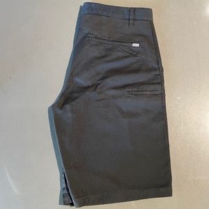Volcom Frickin Chino Shorts size 32 Mens Black